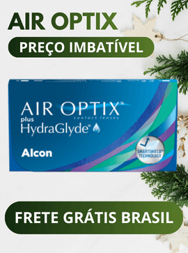 Air Optix Hydraglyde para o Natal