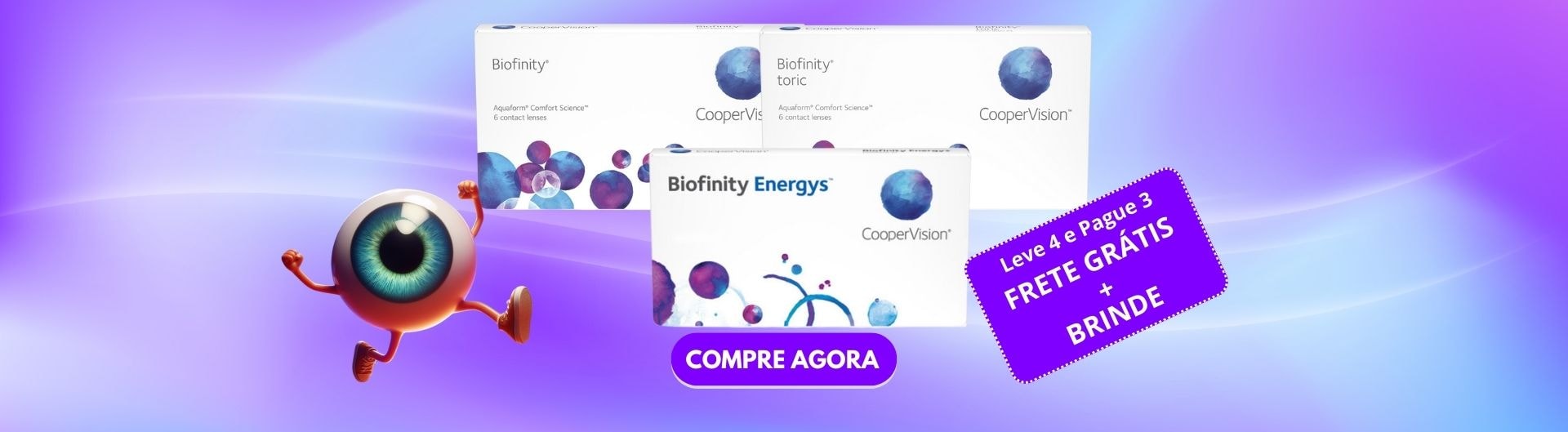 Lentes de Contato Biofinity