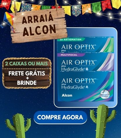 Lentes de contato Air Optix Hydraglyde