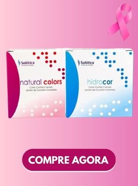 Lentes de contato coloridas Solótica