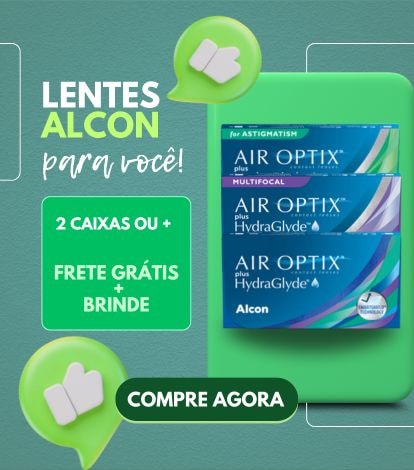 Lentes de contato Air Optix Hydraglyde
