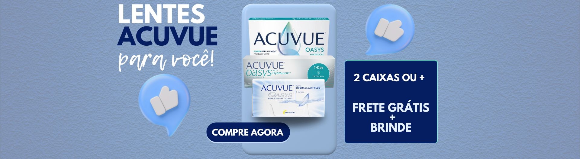 Lentes de contato Acuvue