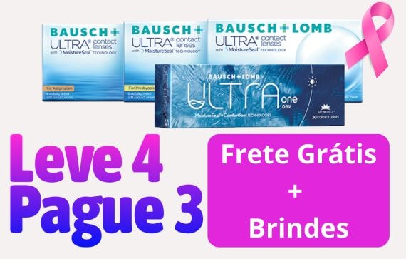 Leve 4 Pague 3 família de lentes Ultra