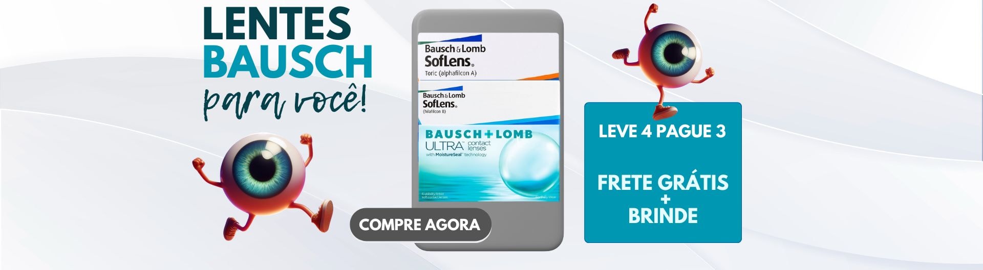 Lentes de contato Bausch e Lomb