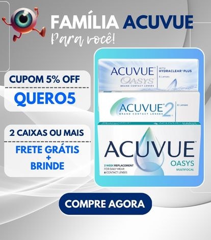 Lentes de contato Acuvue