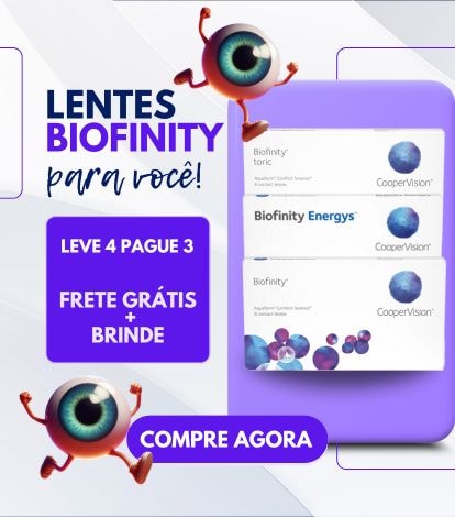 Lentes de contato Biofinity