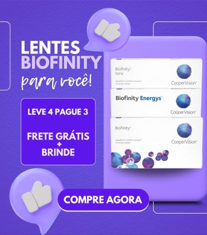 Lentes de contato Biofinity