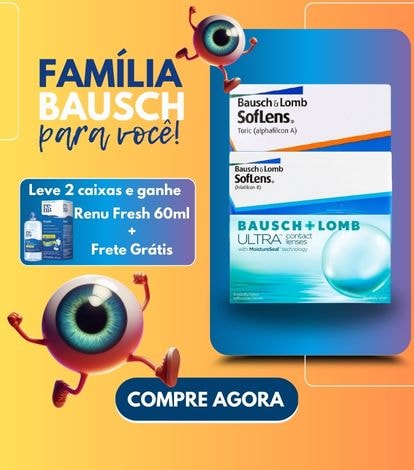 Bausch e Lomb com leve 4 pague 3 é aqui!