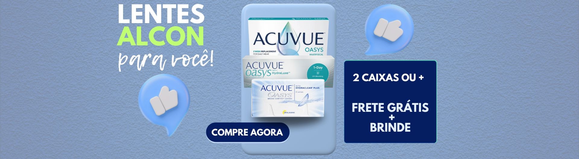 Lentes de contato Acuvue
