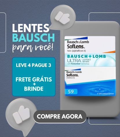 Lentes de contato Bausch e Lomb