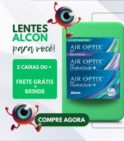 Lentes de contato Air Optix Hydraglyde