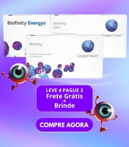 Lentes de Contato Biofinity