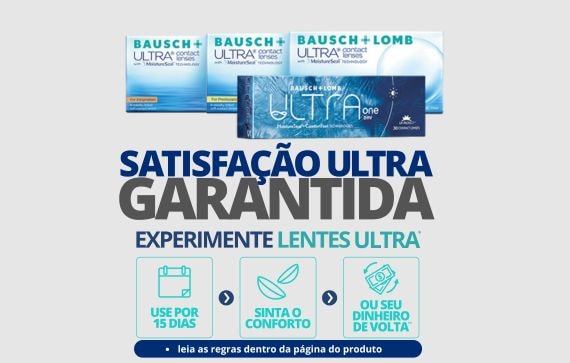 Lentes de Contato Ultra Garantida