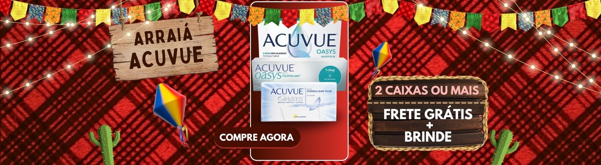 Lentes de contato Acuvue