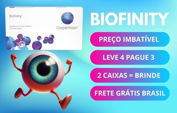 Lentes de Contato Biofinity