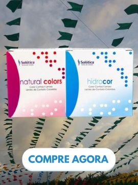 Arriá das lentes de contato Solótica