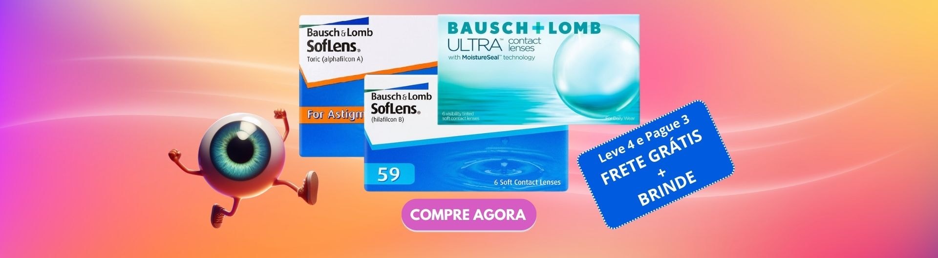 Lentes de Contato Air Optix Hydraglyde