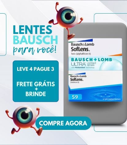 Lentes de contato Bausch e Lomb