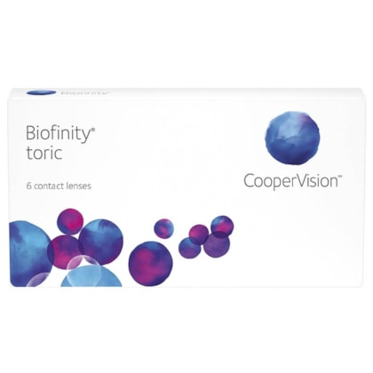 Lentes de contato Biofinity Toric