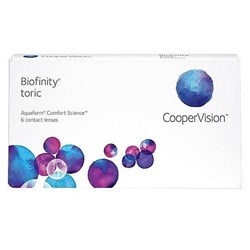 Lentes de contato Biofinity Toric