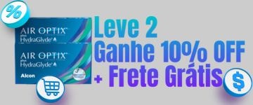 Leve 2 Air Optix e Ganhe 10%